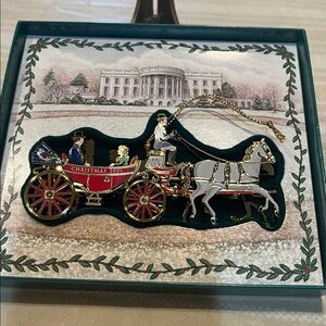 2001 White House Historical Association Boxed Christmas Ornament
